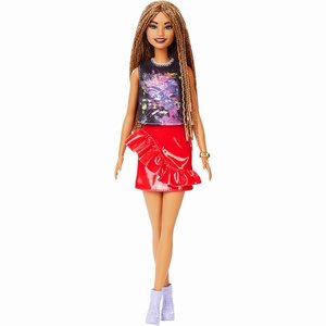 Кукла Barbie Fashionistas "Модница с длинными косичками" (FBR37-123)